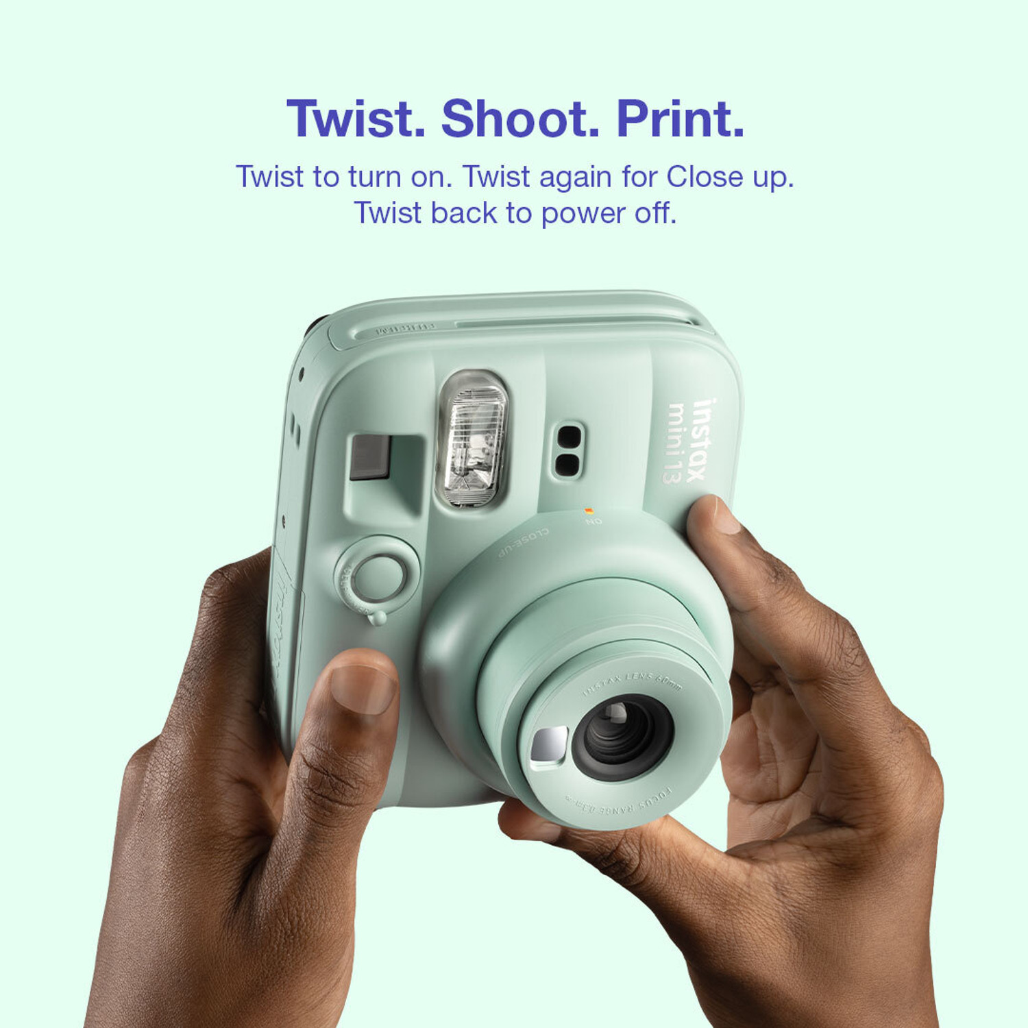 Image of Fujifilm Instax Analog Instax Mini 13 - Green Instant Camera