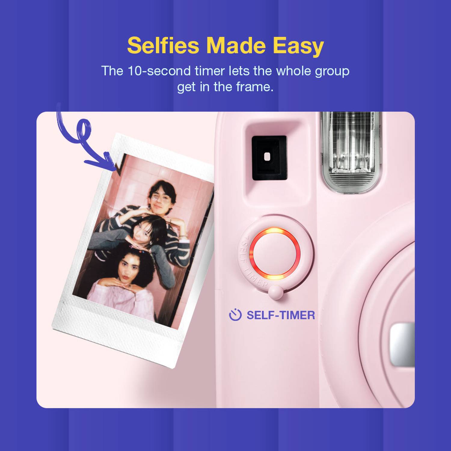 Fujifilm Instax Mini 13 Pink Instant Camera - Image 4
