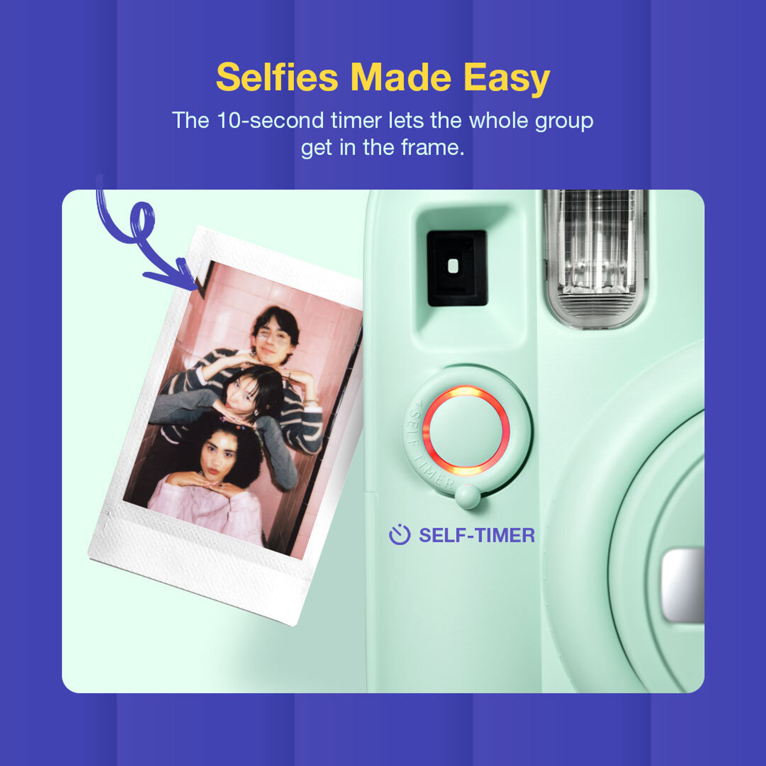 Image of Fujifilm Instax Analog Instax Mini 13 - Green Instant Camera