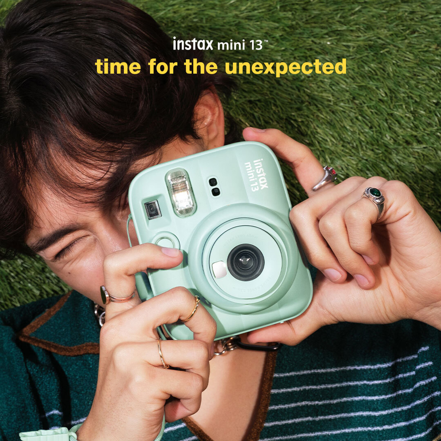 Image of Fujifilm Instax Analog Instax Mini 13 - Green Instant Camera