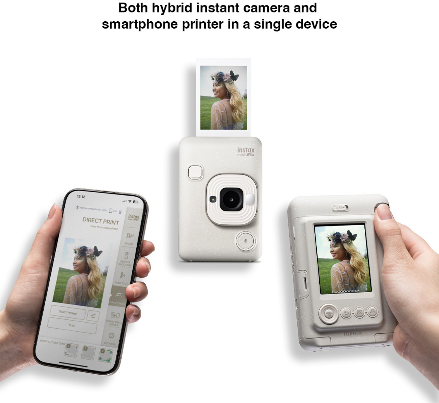 Image of FUJIFILM Instax Mini LiPlay Hybrid Instant Camera
