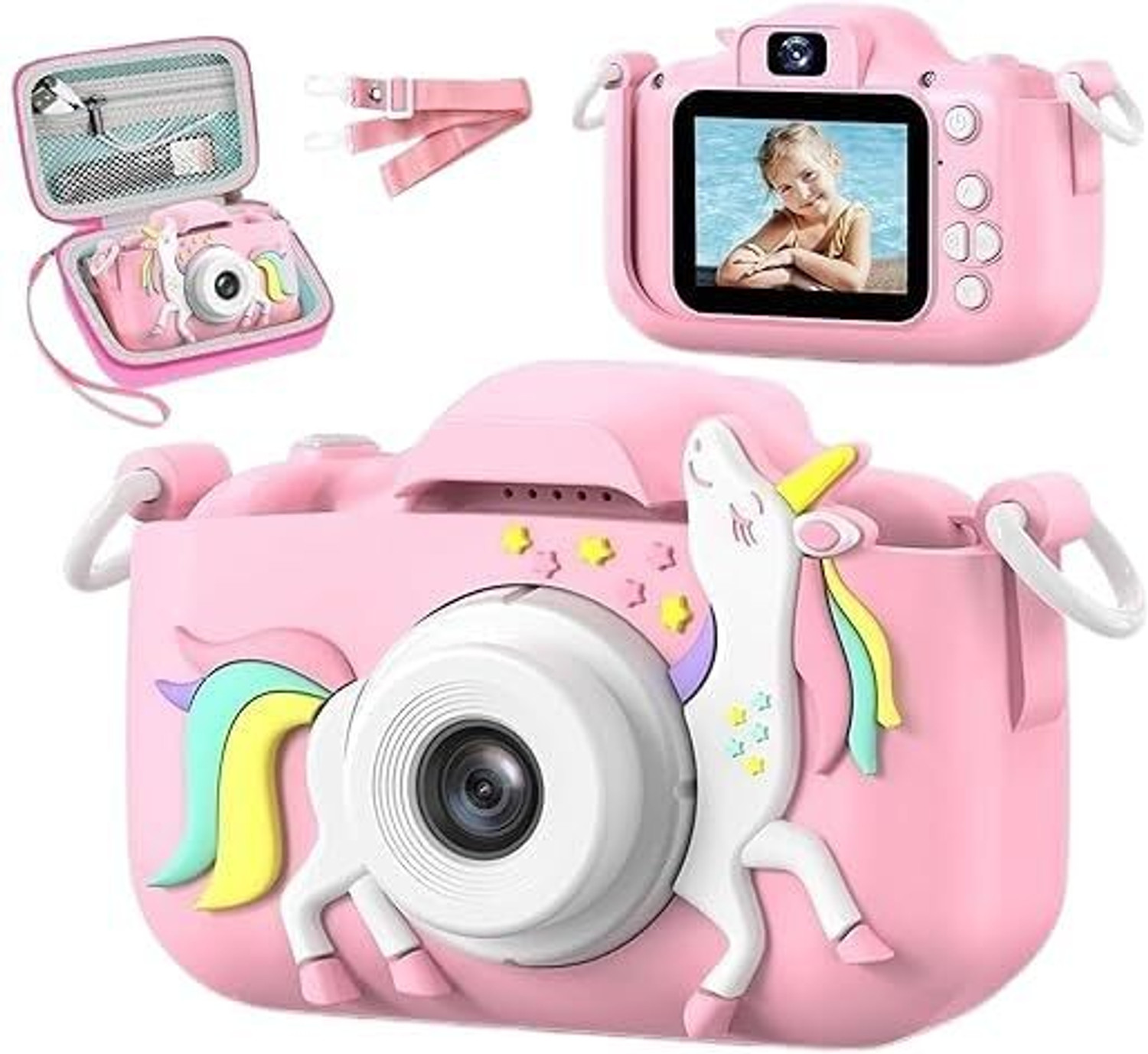 Image of Monex Stationery Instant Print Camera Kids Camera ,Selfie Camera 13MP 1080P HD Digital Video Camera for Toddler Instant Camera