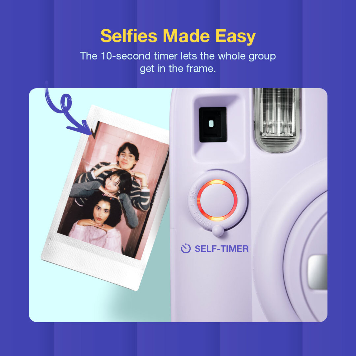 Image of Fujifilm Instax Analog Instax Mini 13 - Purple Instant Camera