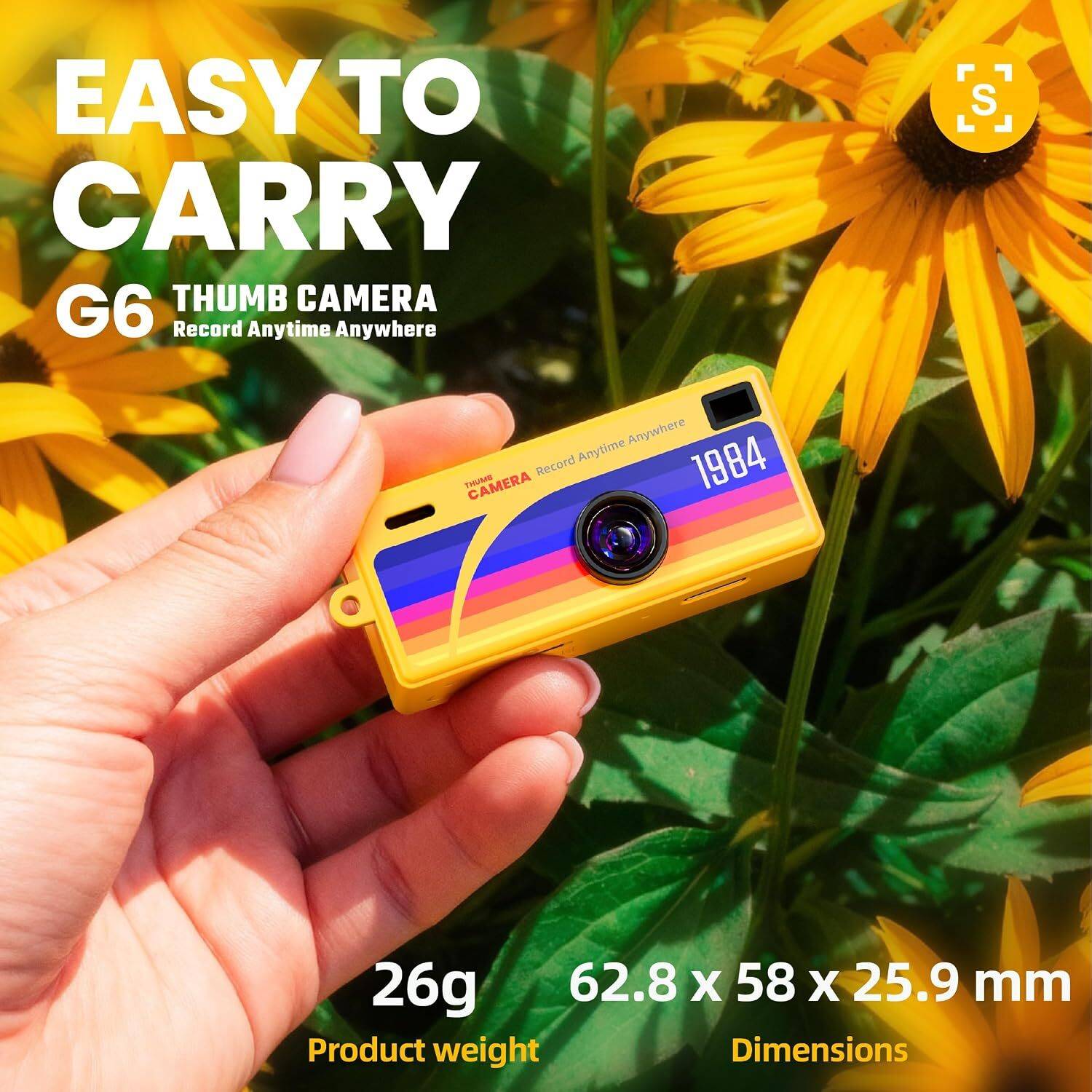 TrendyTrove Mini Keychain Digital Camera - Image 2