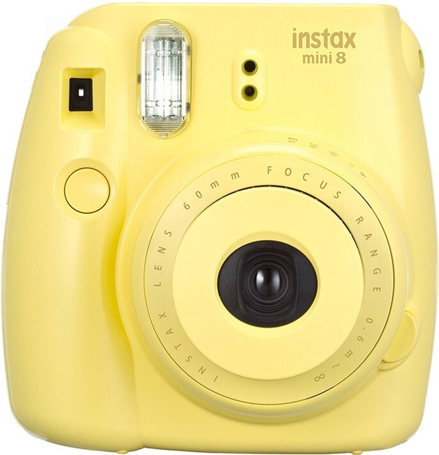 FUJIFILM instax Mini 8 Yellow ( with 10x2 film) Instant Camera