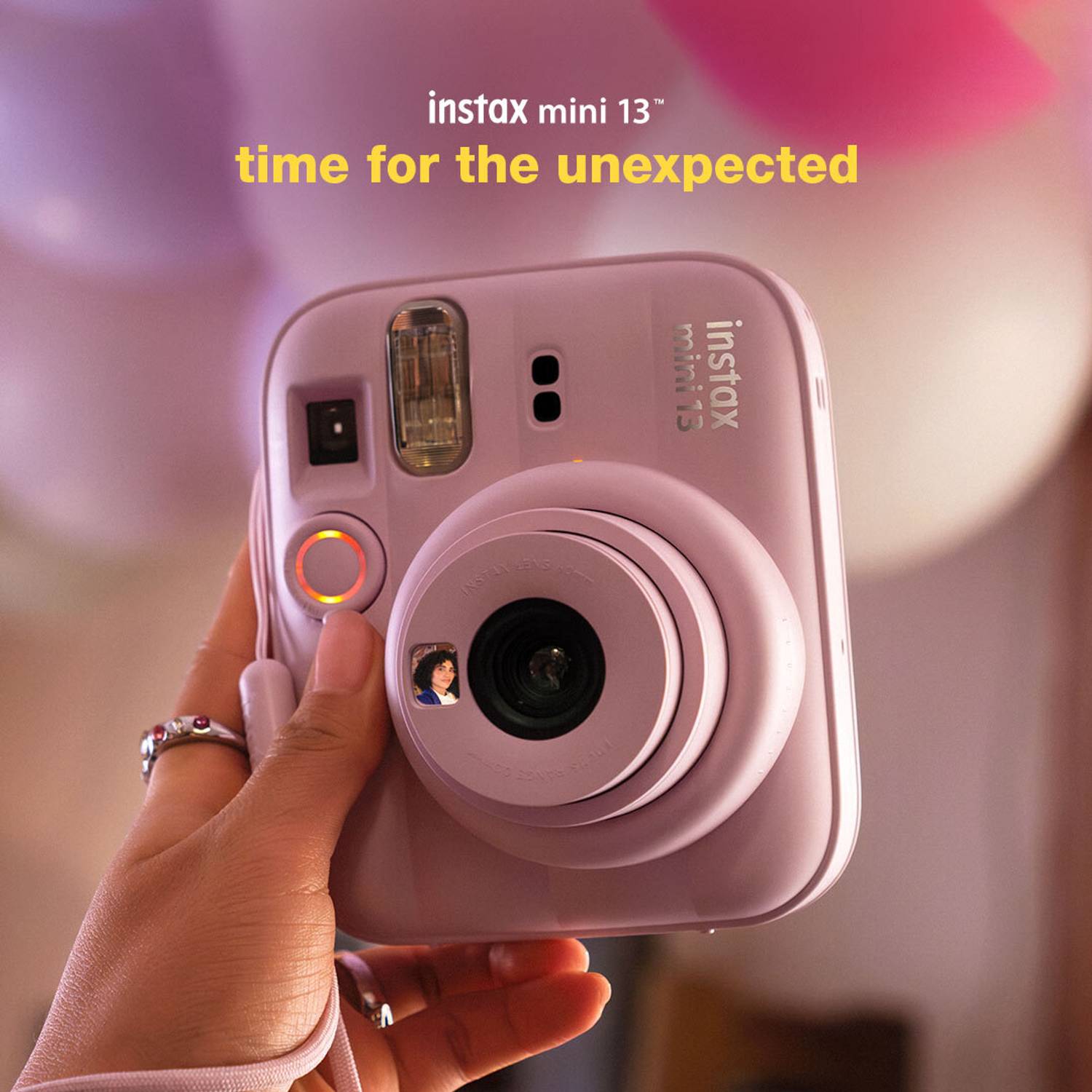 Fujifilm Instax Mini 13 Pink Instant Camera - Image 2