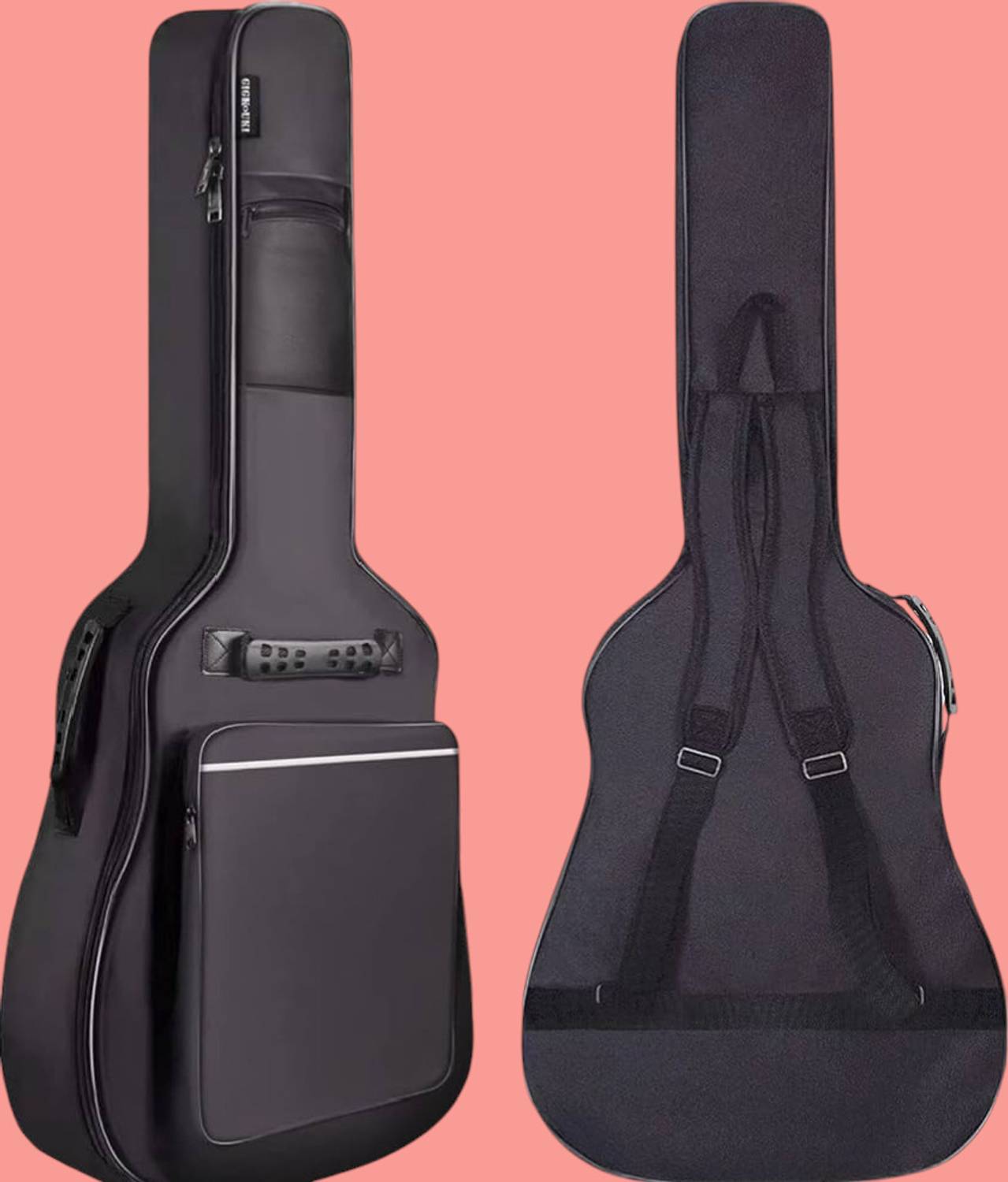 BEEATWAVE HUB BEST Acoustic Guitar Bag With Unique Design 10mm Full Padded Foam Guitar Bag Guitar Bag