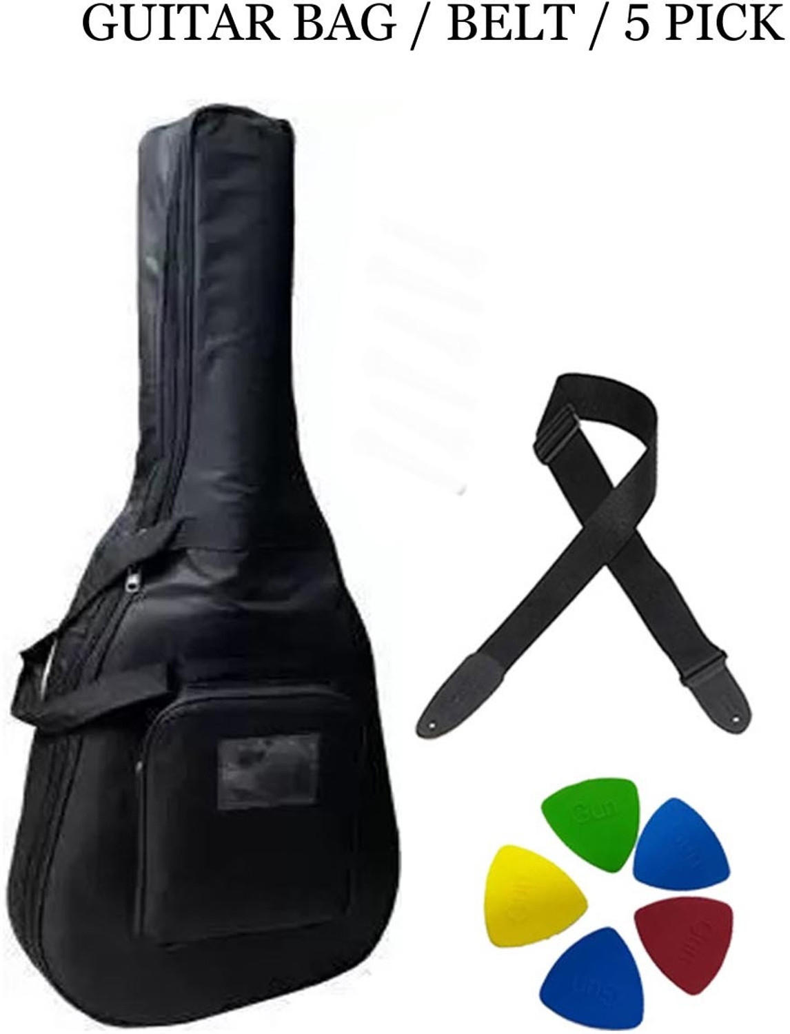 Image of HouseOfCommon GUITAR BAG BELT AND PICKS 5 MDCL A30 Guitar Bag