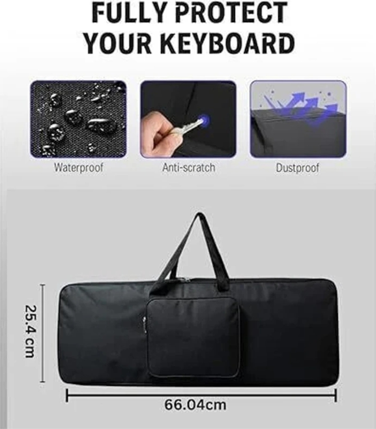 Image of BEEATWAVE HUB CASIO SA 77 /78 /80 /81 /82 MGJA68 Keyboard Bag Keyboard Bag