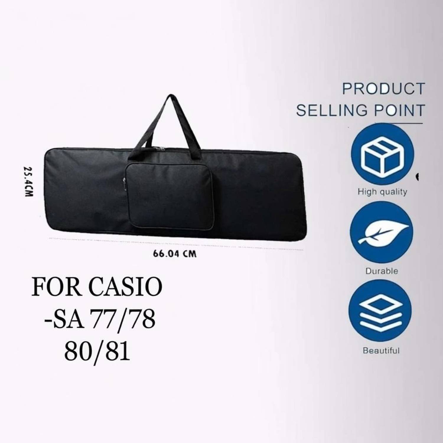 BEEATWAVE HUB CASIO SA 77 /78/80/81/82 MGJA13 Keyboard Bag Keyboard Bag