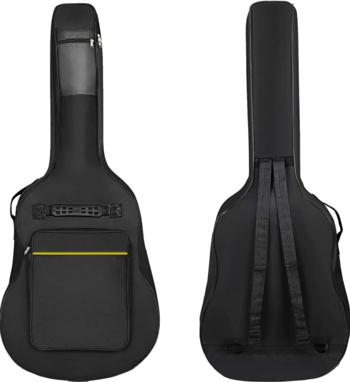 Image of BEEATWAVE HUB 38 40 41 Inch Guitar Bag with Adjustable Strap, Acoustic Guitar Bag Guitar Bag Guitar Bag