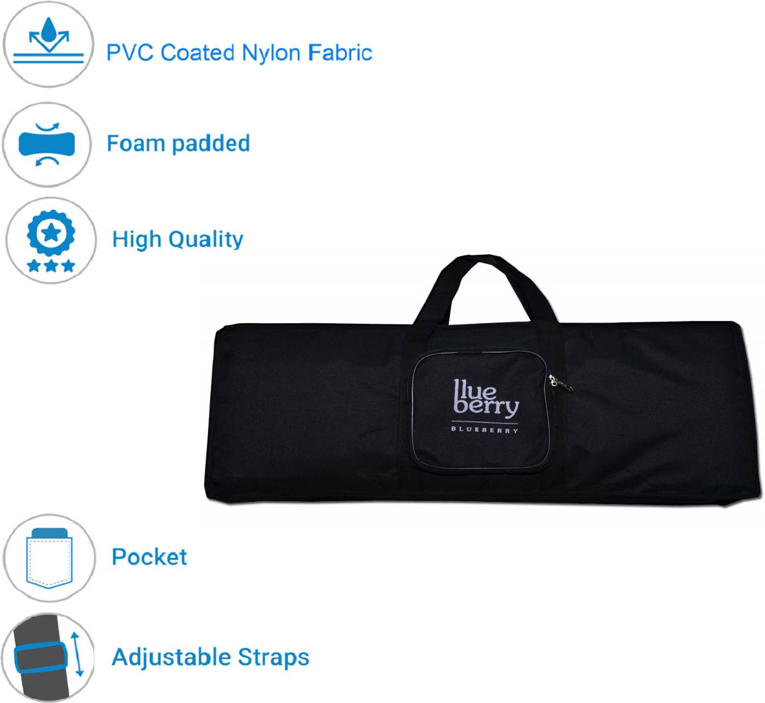 BLUEBERRY KB20 Bag For Casio Sa-80 Keyboard, Keyboard Bag