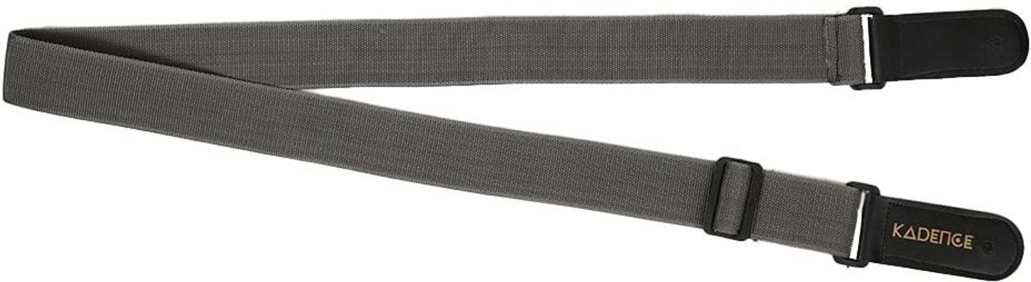 Image of KADENCE Guitar Strap KAD-GSTP-GY Shoulder Straps for Electric & Acoustic Guitars Fiber Strap