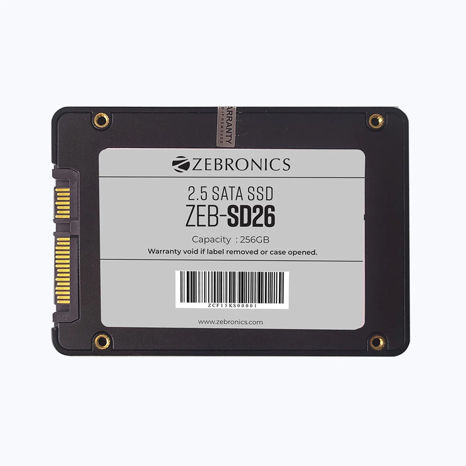 Image of ZEBRONICS NA 256 GB All in One PC's Black SATA Internal Solid State Drive (SSD) (Zeb SD26 SSD 256GB Smart Internal Solid State Drive)