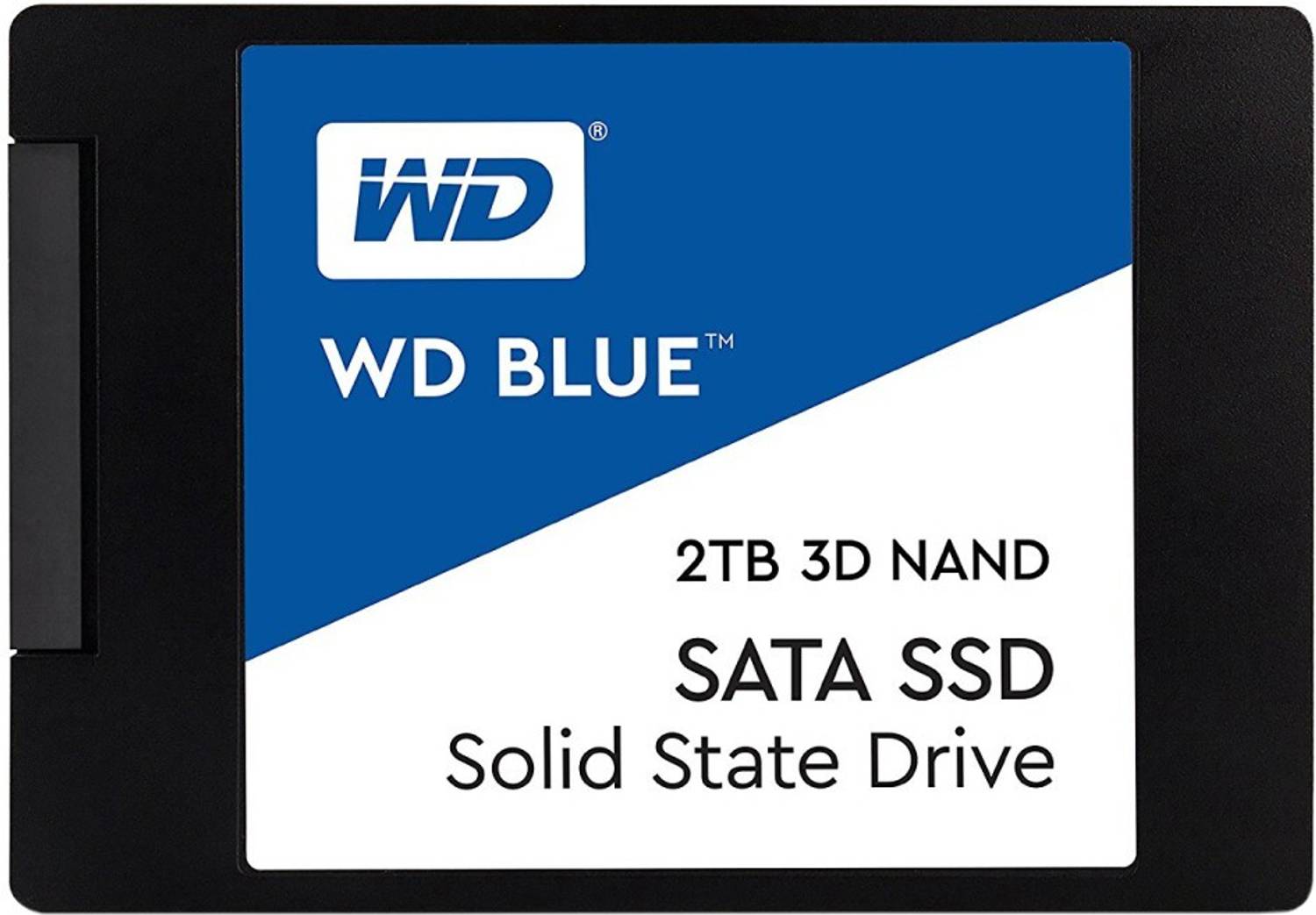 WD Blue 3D 2 TB Laptop Blue SATA III Internal Solid State Drive