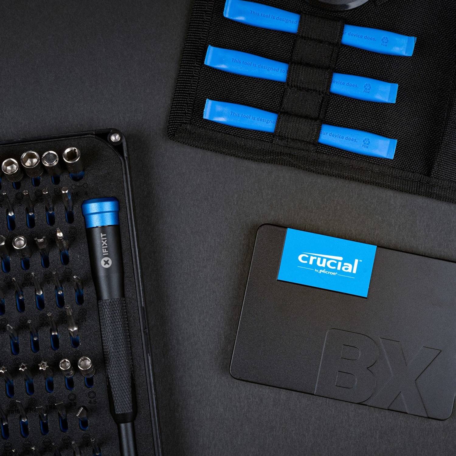 Crucial BX500 3D NAND 2.5-inch 500 GB Desktop, Laptop Black SATA