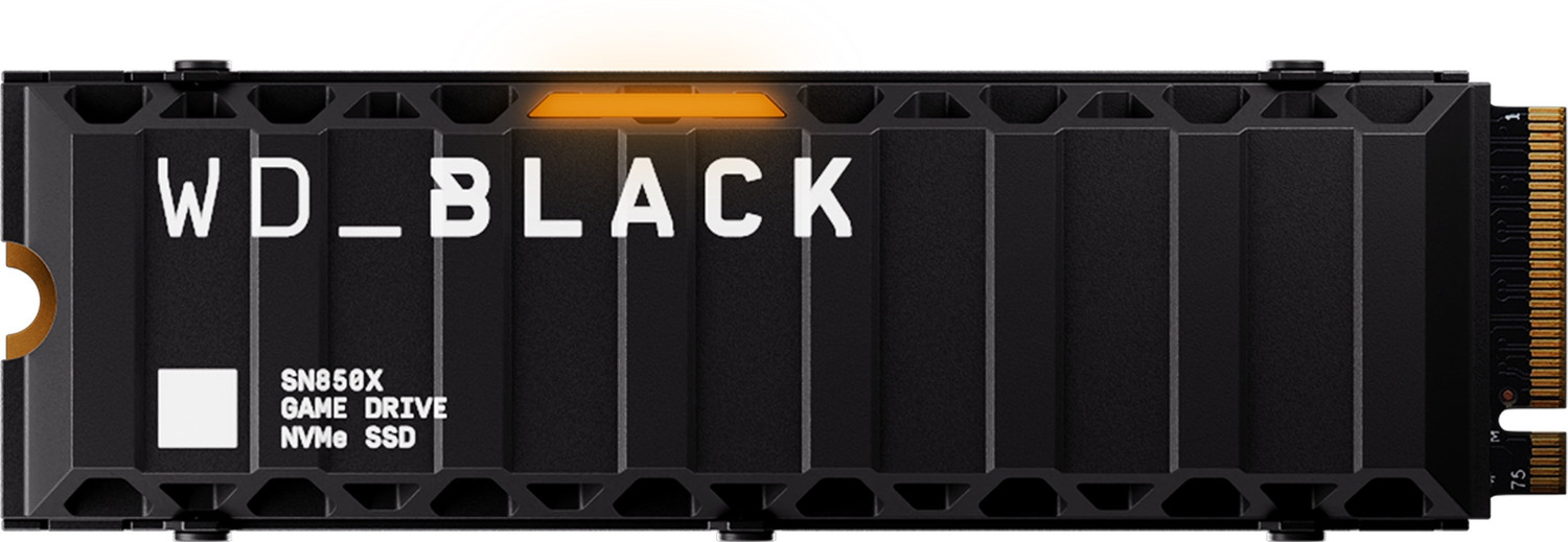 Image of WESTERN DIGITAL SN850X 4 TB Desktop, Laptop Black PCIe NVMe Internal Solid State Drive (SSD) (WDS400T2XHE)