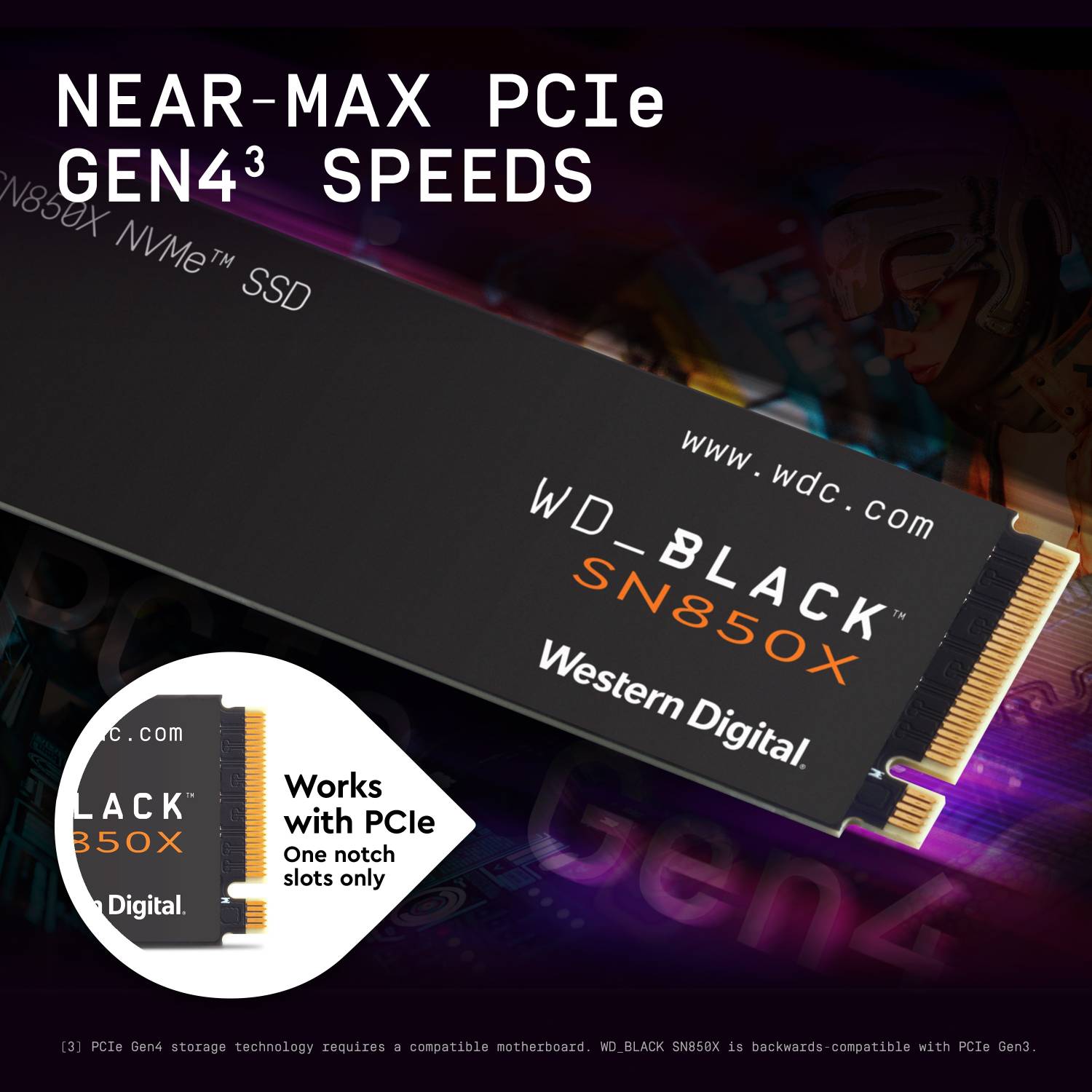 WESTERN DIGITAL WD SN850X 2 TB Desktop, Laptop Black PCIe NVMe