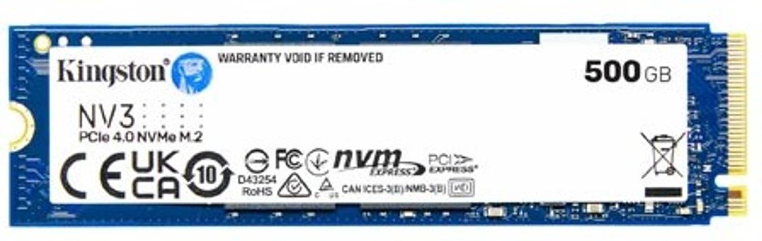 KINGSTON NV3 500 GB Desktop, Laptop, All in One PC's Blue PCIe