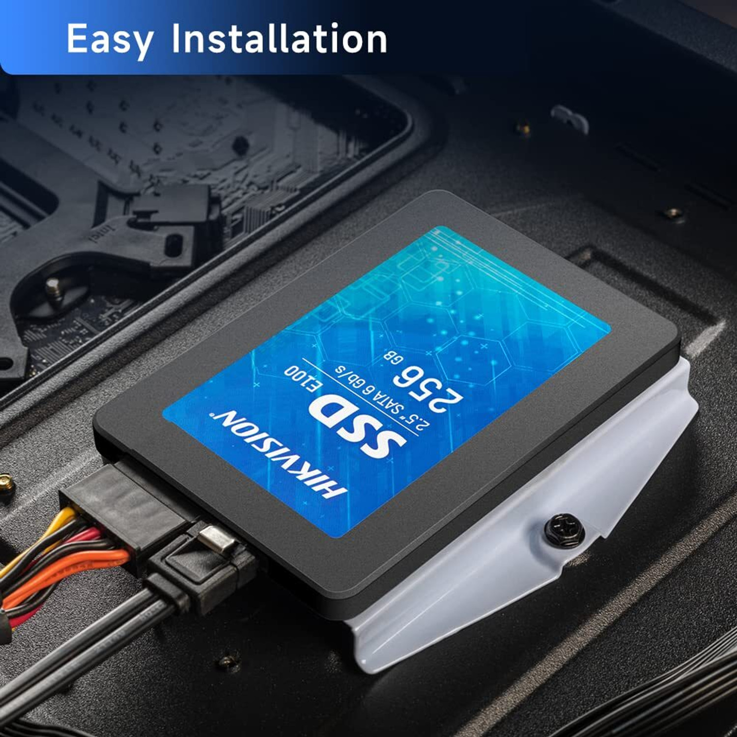 Image of HIKVISION E100 256 GB Desktop, Laptop Black SATA Internal Solid State Drive (SSD) (HS-SSD-E100(STD) /256G)