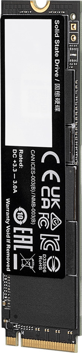 Image of GIGABYTE 7300 1 TB Desktop, Laptop, All in One PC's, Servers Black PCIe NVMe Internal Solid State Drive (SSD) (AG4731TB)