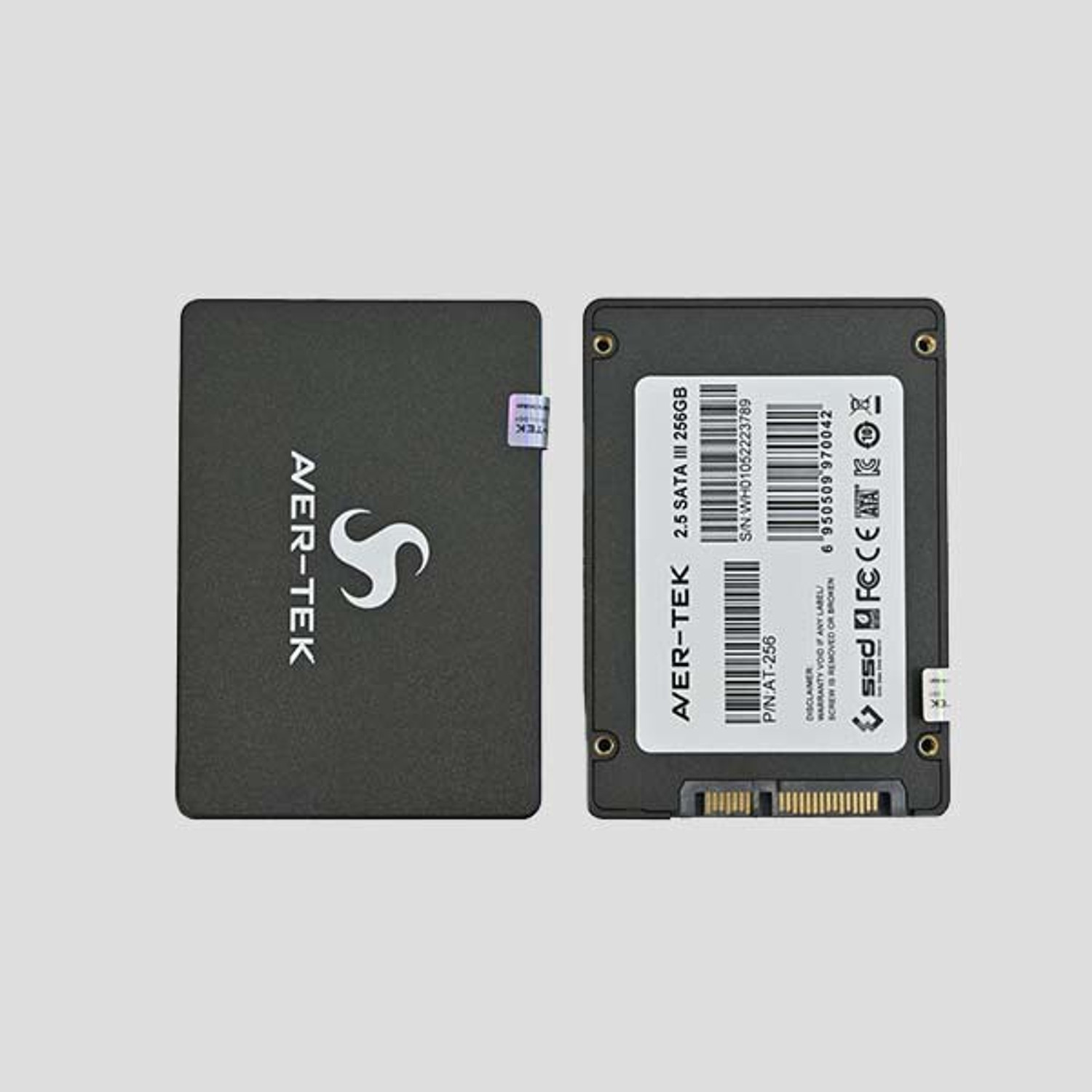 Avertek SATA 256 GB Desktop, Laptop, Servers Black SATA III