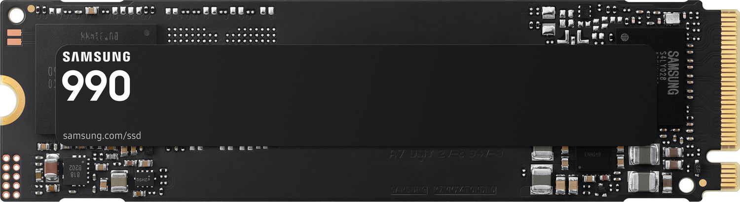 Image of Samsung 990 1 TB Desktop Black PCIe NVMe Internal Solid State Drive (SSD) (MZ -V9V1T0BW)
