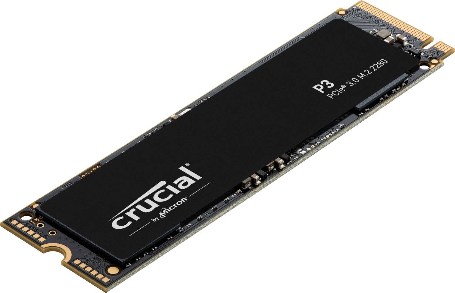Crucial CT500P3SSD8 500GB Black PCIe NVMe SSD - Image 3
