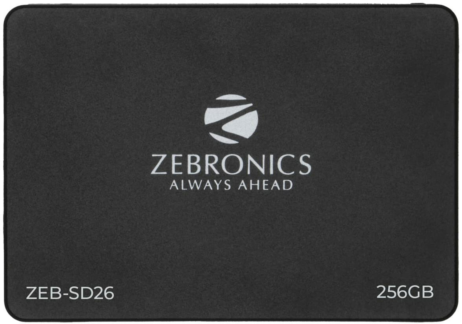 Image of ZEB ZEBRONICS SSD 256 GB Laptop, Desktop, All in One PC's Black SATA Internal Solid State Drive (SSD) (ZEB SD26)