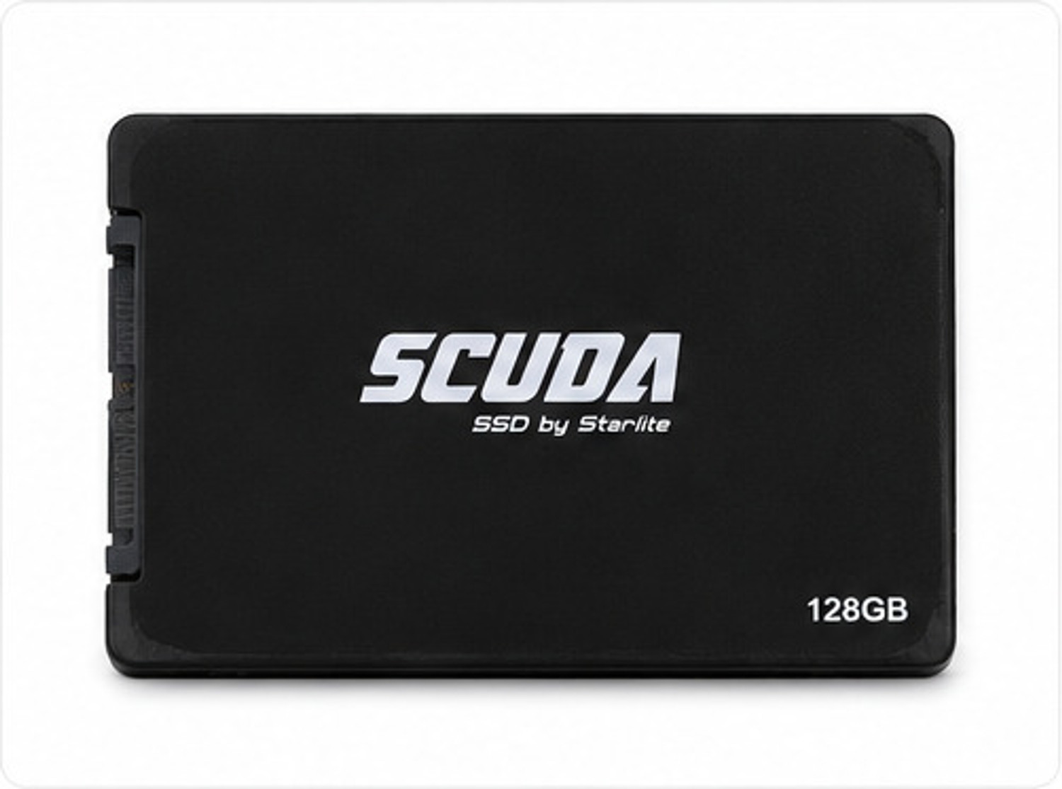 Image of scuda 10X FASTER SSD 128 GB All in One PC's, Desktop, Laptop, Network Attached Storage, Servers, Surveillance Systems Black SATA III Internal Solid State Drive (SSD) (2.5 inch SATA 128GB)