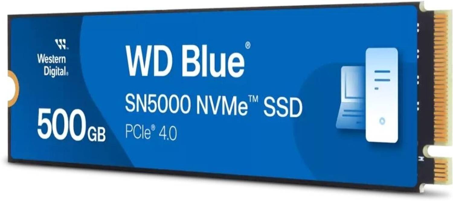 WD Blue 500GB Blue PCIe NVMe SSD - Image 2