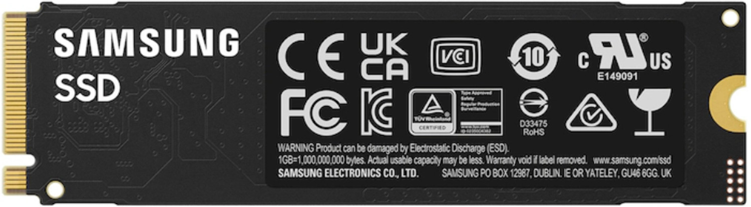 Image of Samsung 990 EVO Plus 1 TB Desktop Black PCIe NVMe Internal Solid State Drive (SSD) (MZ -V9S1T0BW)