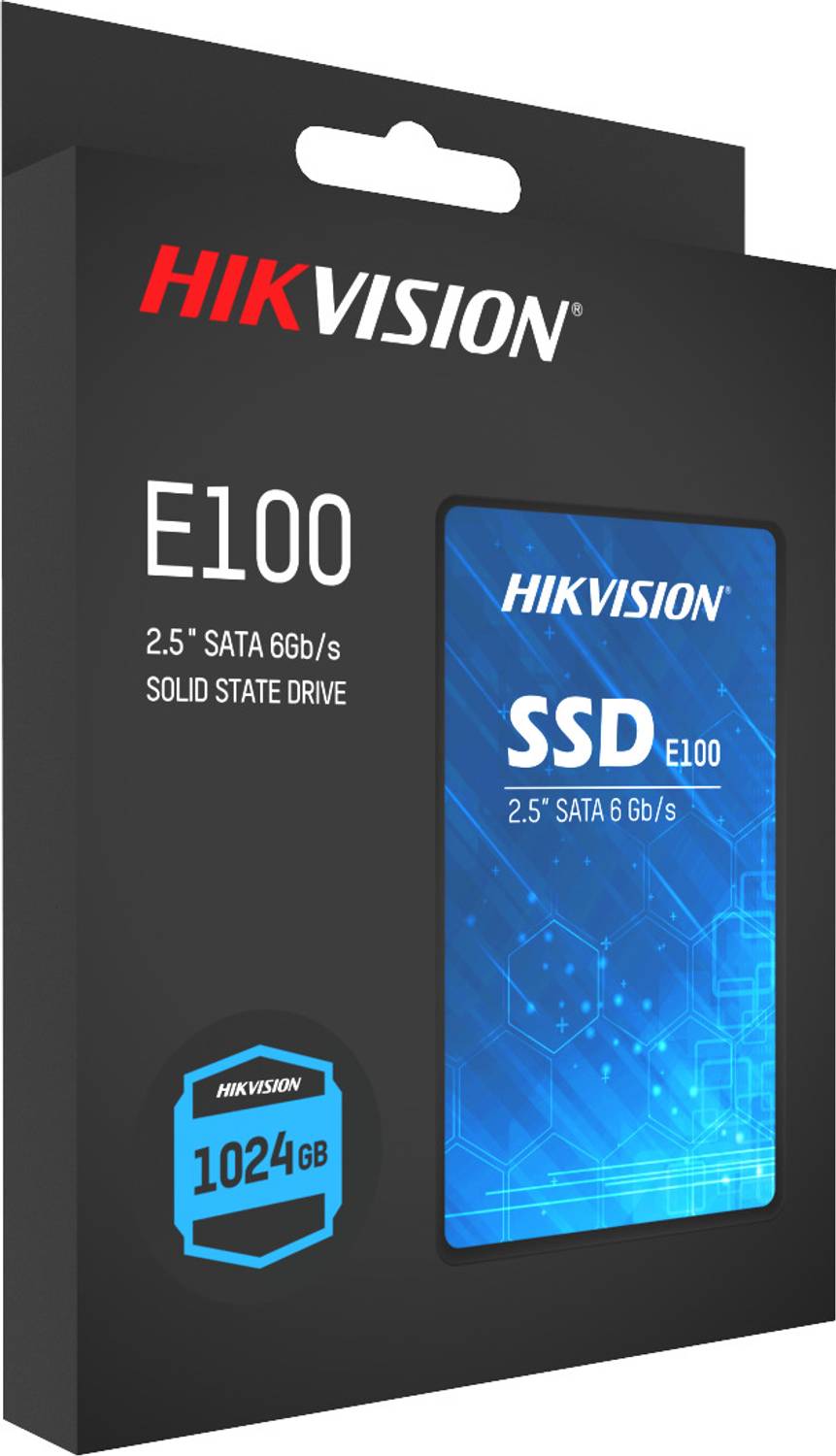 内蔵型SSD HIKVISION E100 1024GB SSD HIKVISION E100 1024 GB Desktop, Laptop Black PCIe NVMe Internal