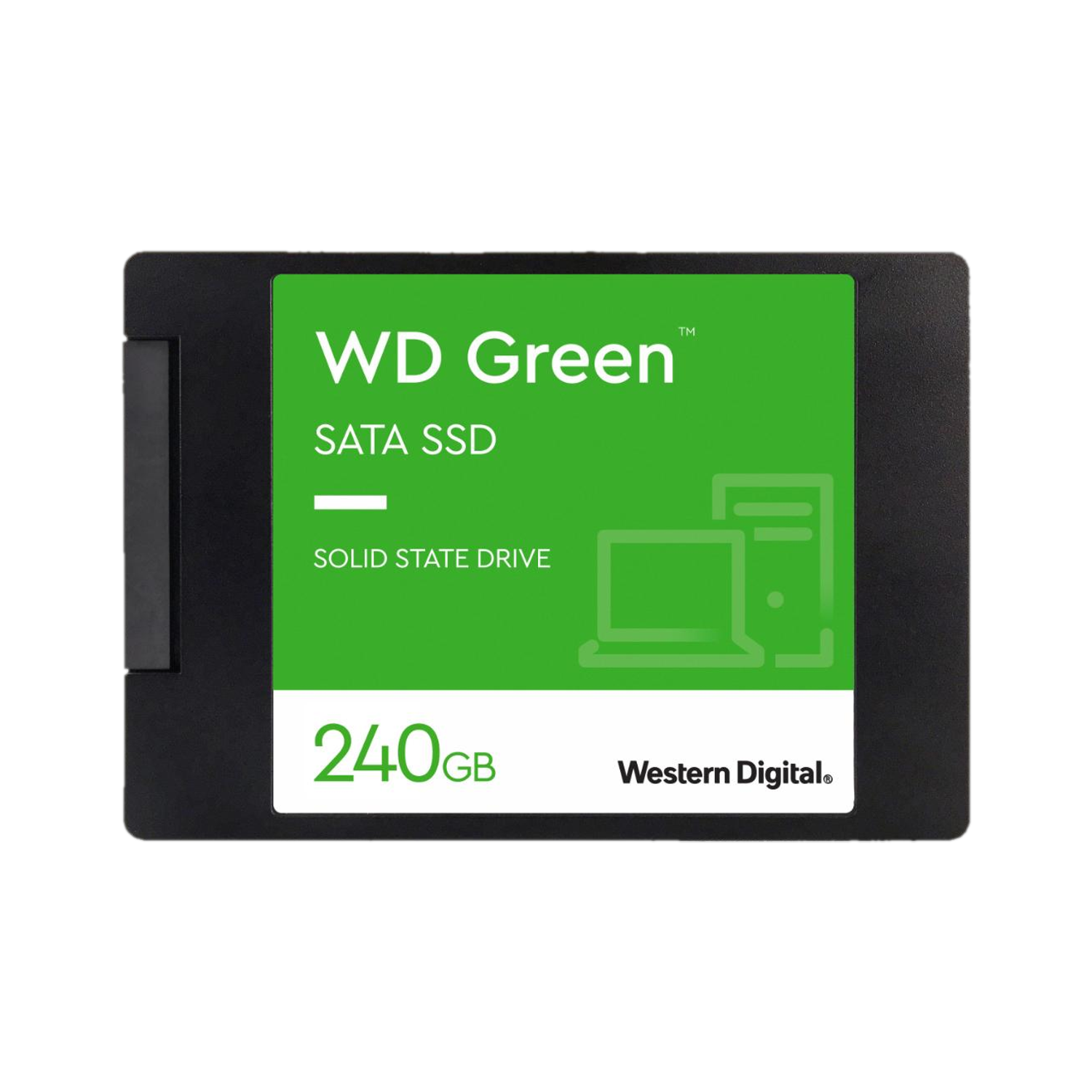 WESTERN DIGITAL WD Green SATA 240 GB Desktop, Laptop Green SATA Internal Solid State Drive (SSD) (WDS240G3G0A)
