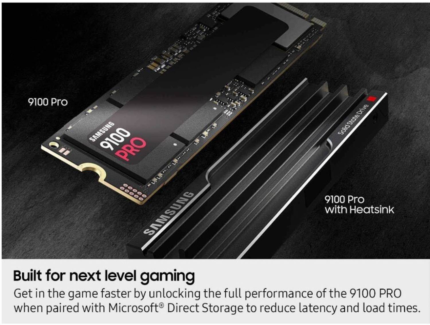 Samsung 9100 Pro 8 TB Desktop Black PCIe NVMe Internal Solid State