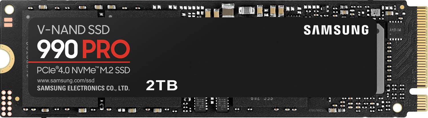Samsung 990 PRO 2 TB Desktop Black PCIe NVMe Internal Solid State