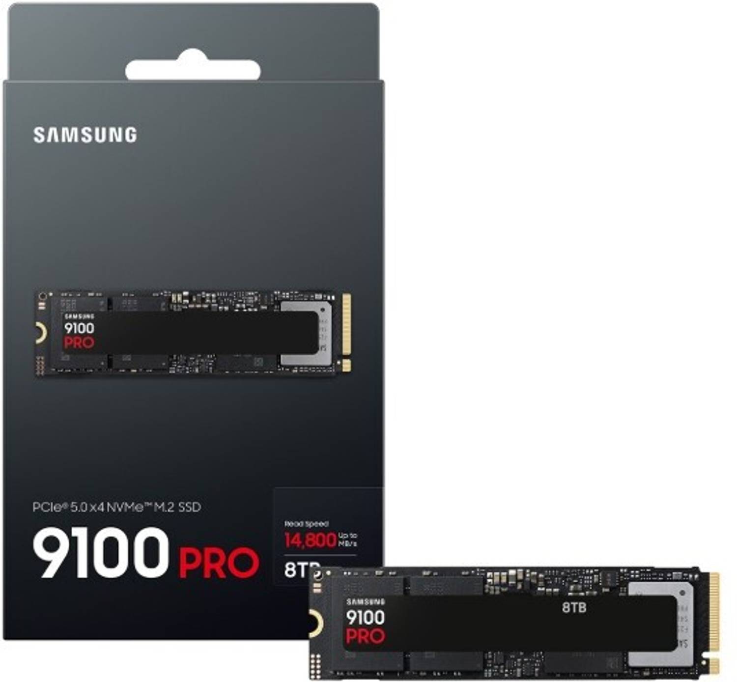 Samsung 9100 Pro 8 TB Desktop Black PCIe NVMe Internal Solid State
