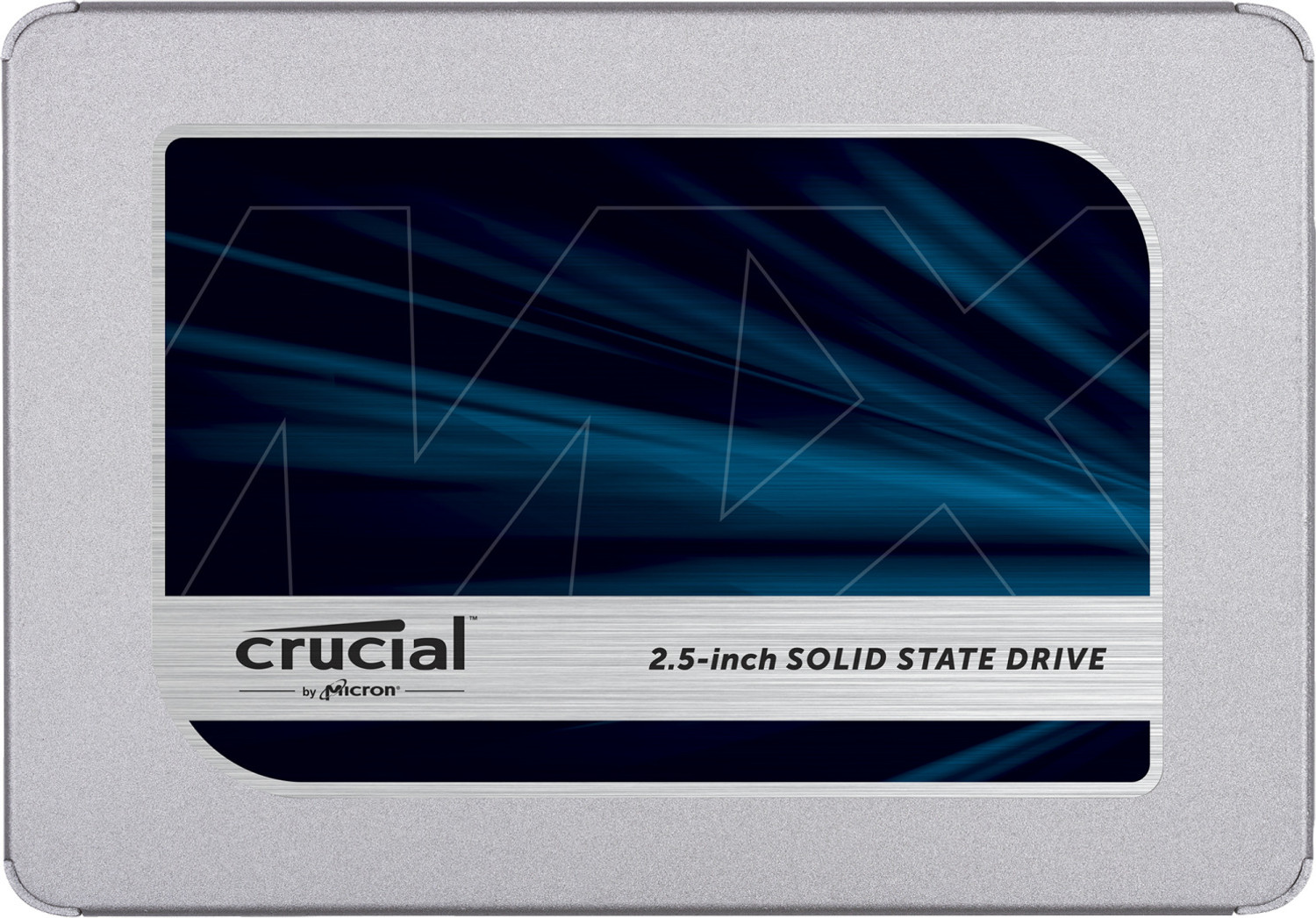 Image of Crucial MX500 1 TB Laptop, Desktop Silver SATA Internal Solid State Drive (SSD) (CT1000MX500SSD1)