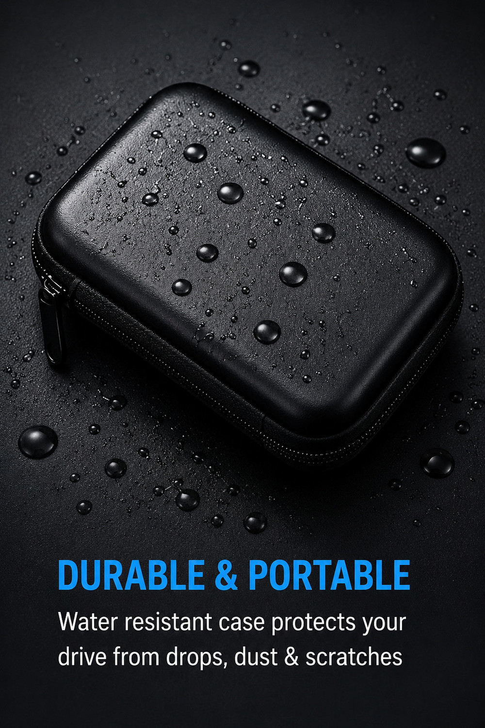 Image of DATRIX HDD 1 TB Laptop Black SATA Internal Hard Disk Drive (HDD) (1TB EXTERNAL HARD DISK DRIVE WITH COVER)