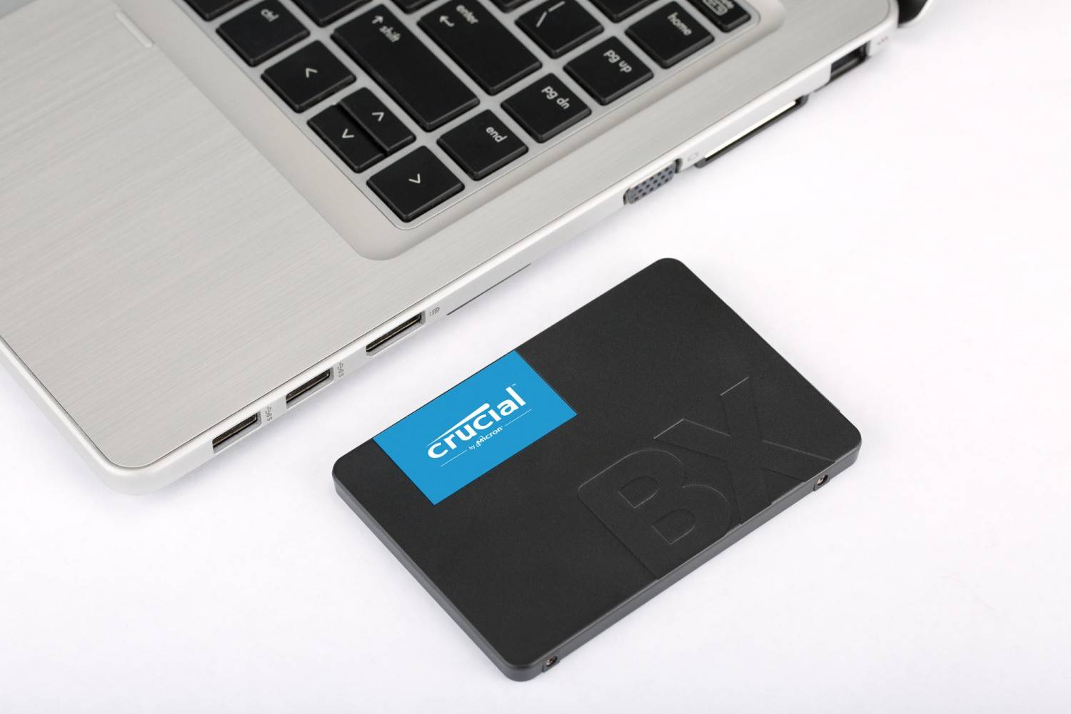 Crucial BX500 3D NAND 2.5-inch 500 GB Desktop, Laptop Black SATA