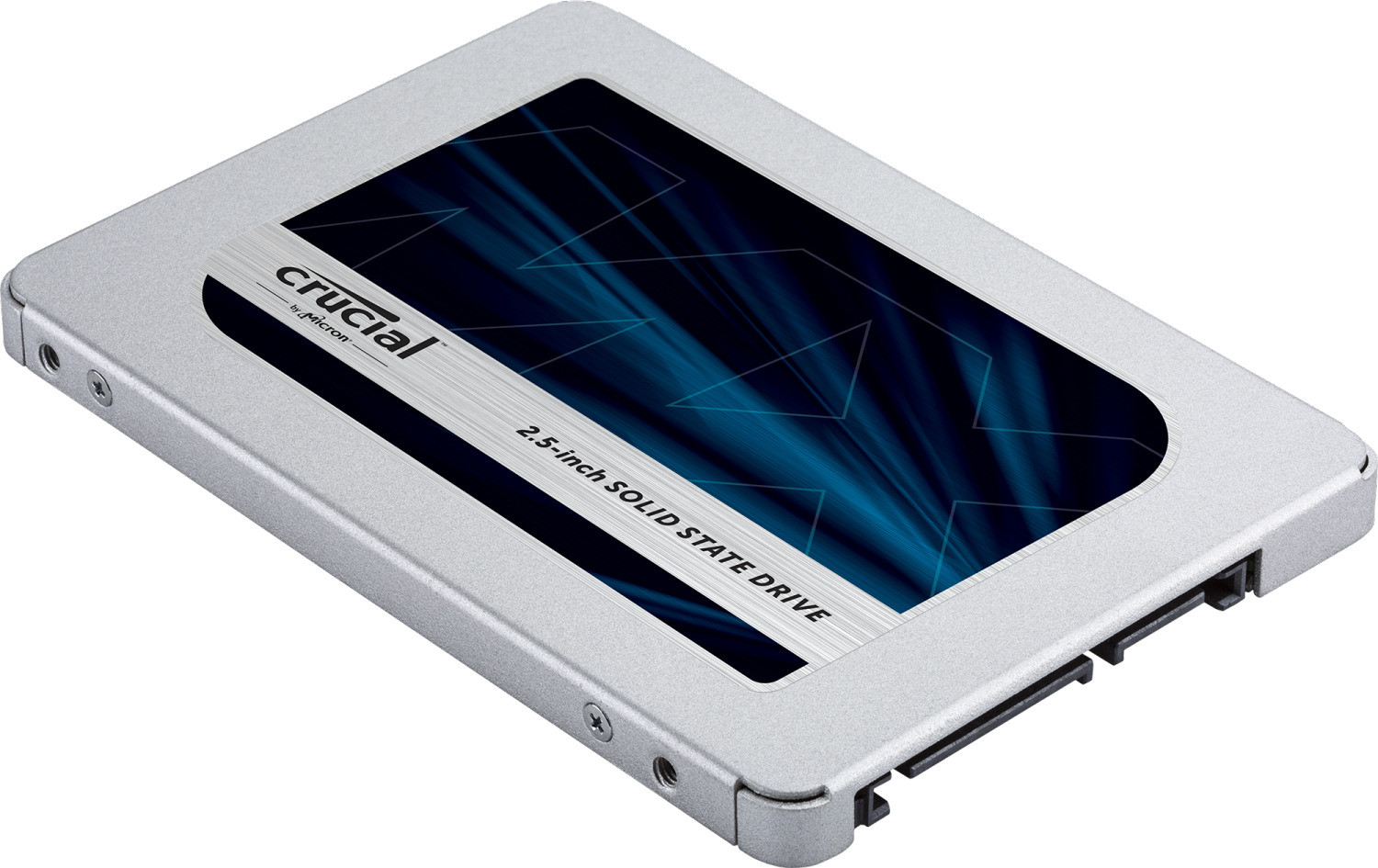 Image of Crucial MX500 1 TB Laptop, Desktop Silver SATA Internal Solid State Drive (SSD) (CT1000MX500SSD1)