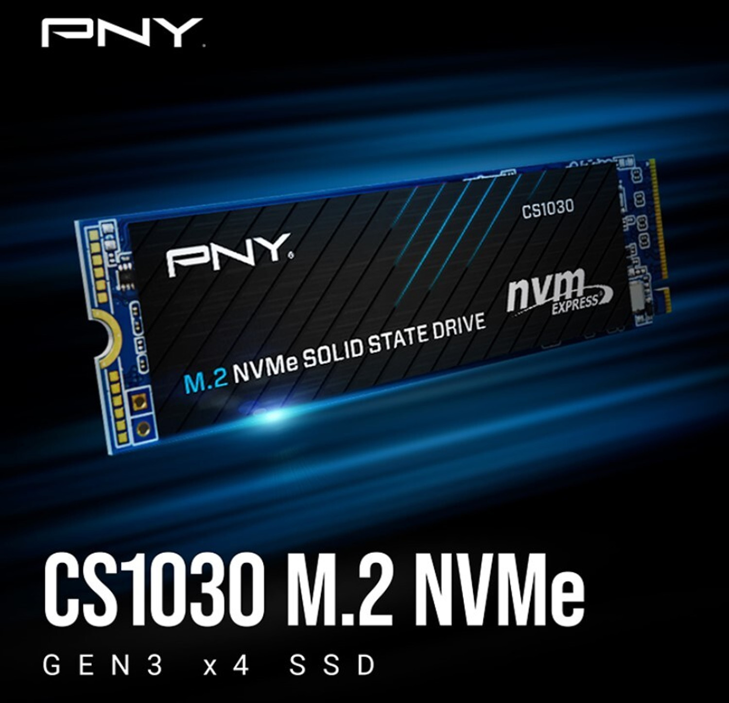 Image of PNY 250GB NVMe SSD 250 GB Desktop Black PCIe NVMe Internal Solid State Drive (SSD) (250GB NVMe SSD)