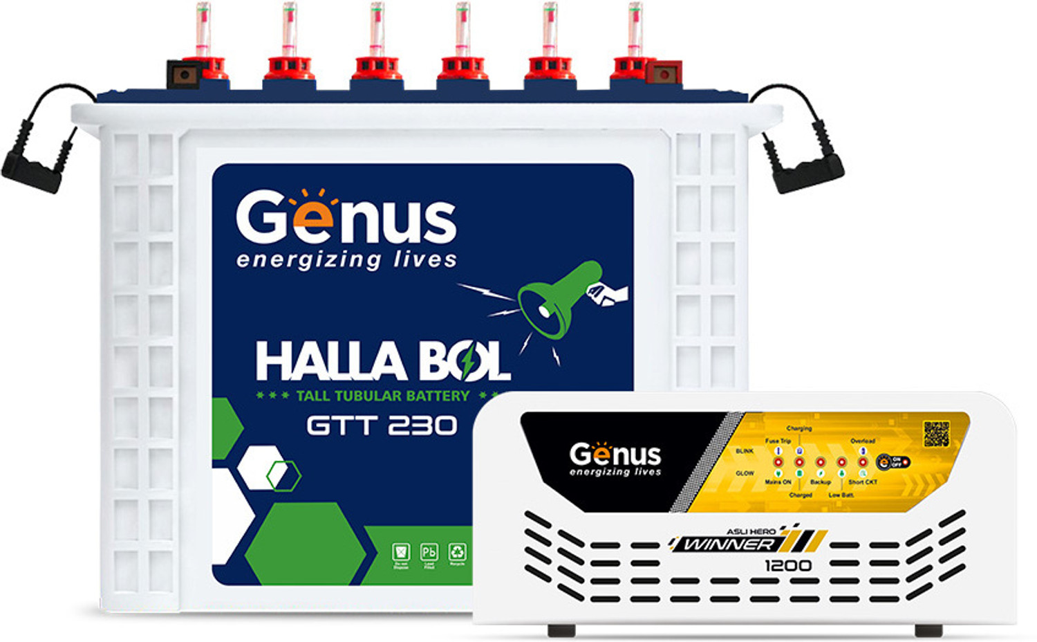 Image of Genus 72 Months Warranty Tubular Inverter Battery