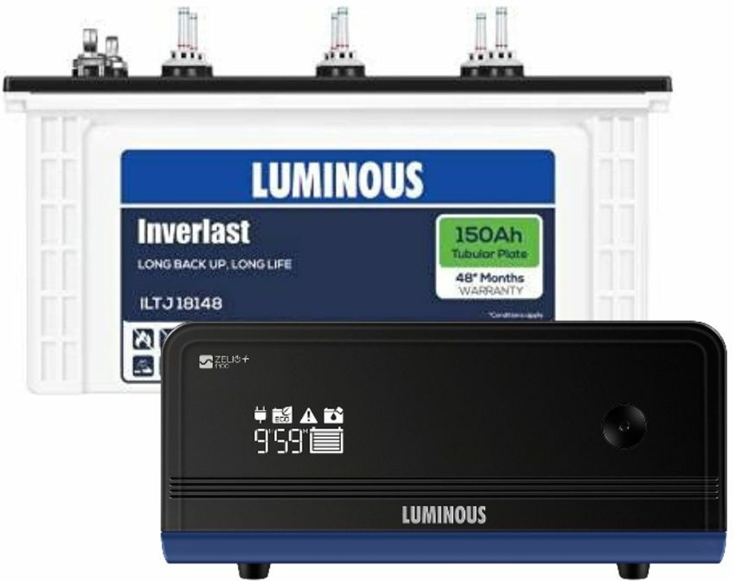 LUMINOUS 48 Months Warranty Tubular Inverter Battery
