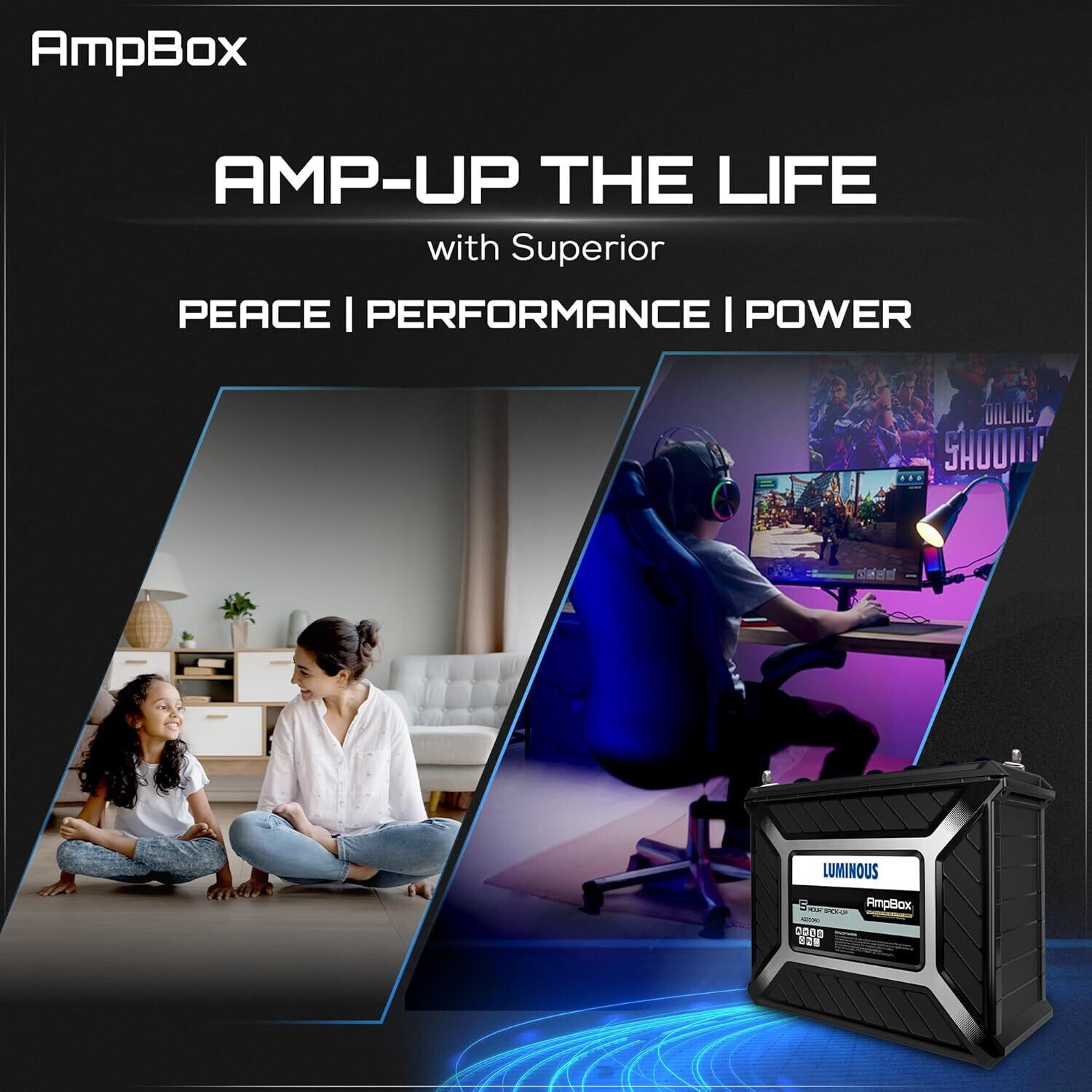 Image of LUMINOUS 60 Months Warranty Sealed Inverter Battery