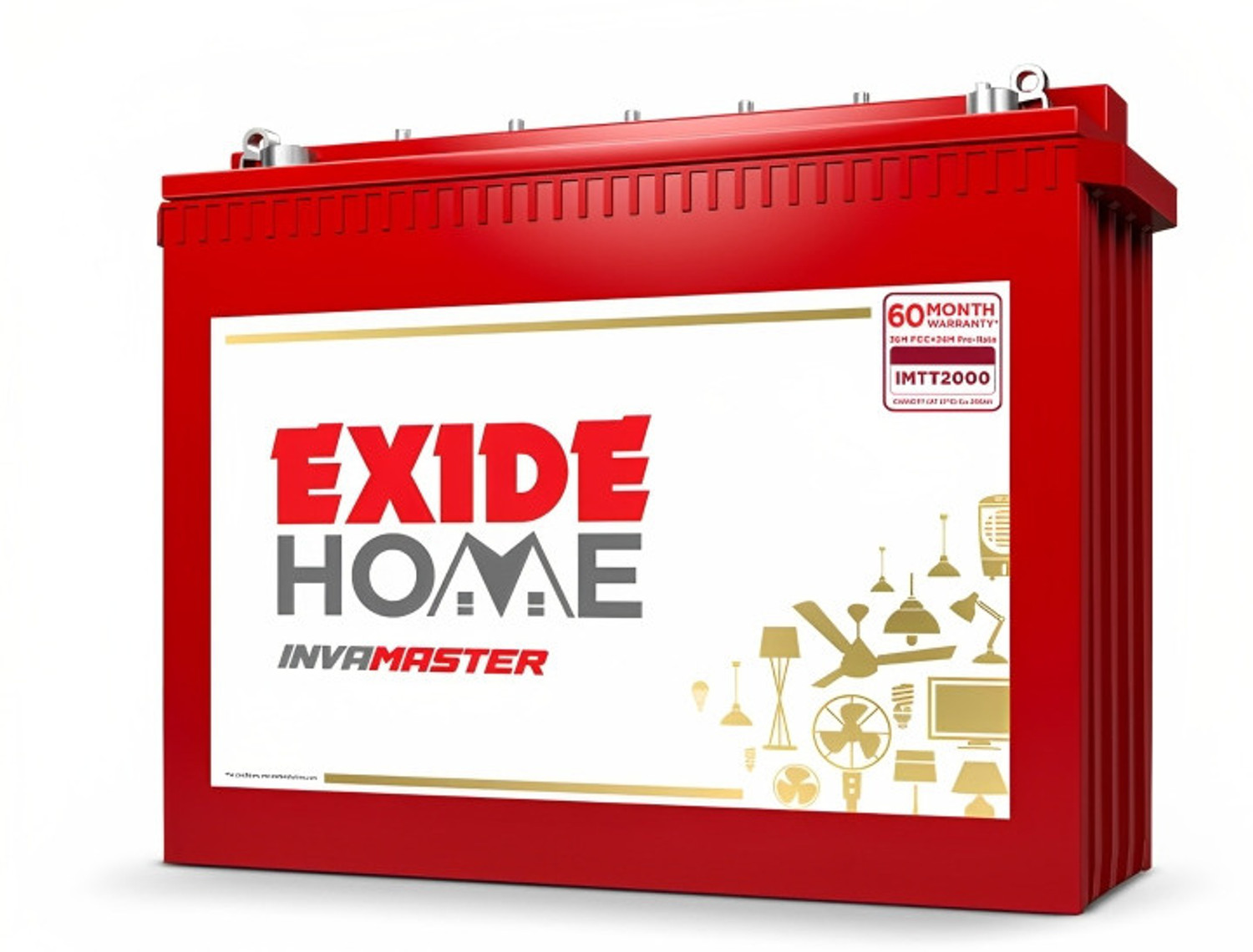 Image of EXIDE 60 Months Warranty Tall Tubular Inverter Battery