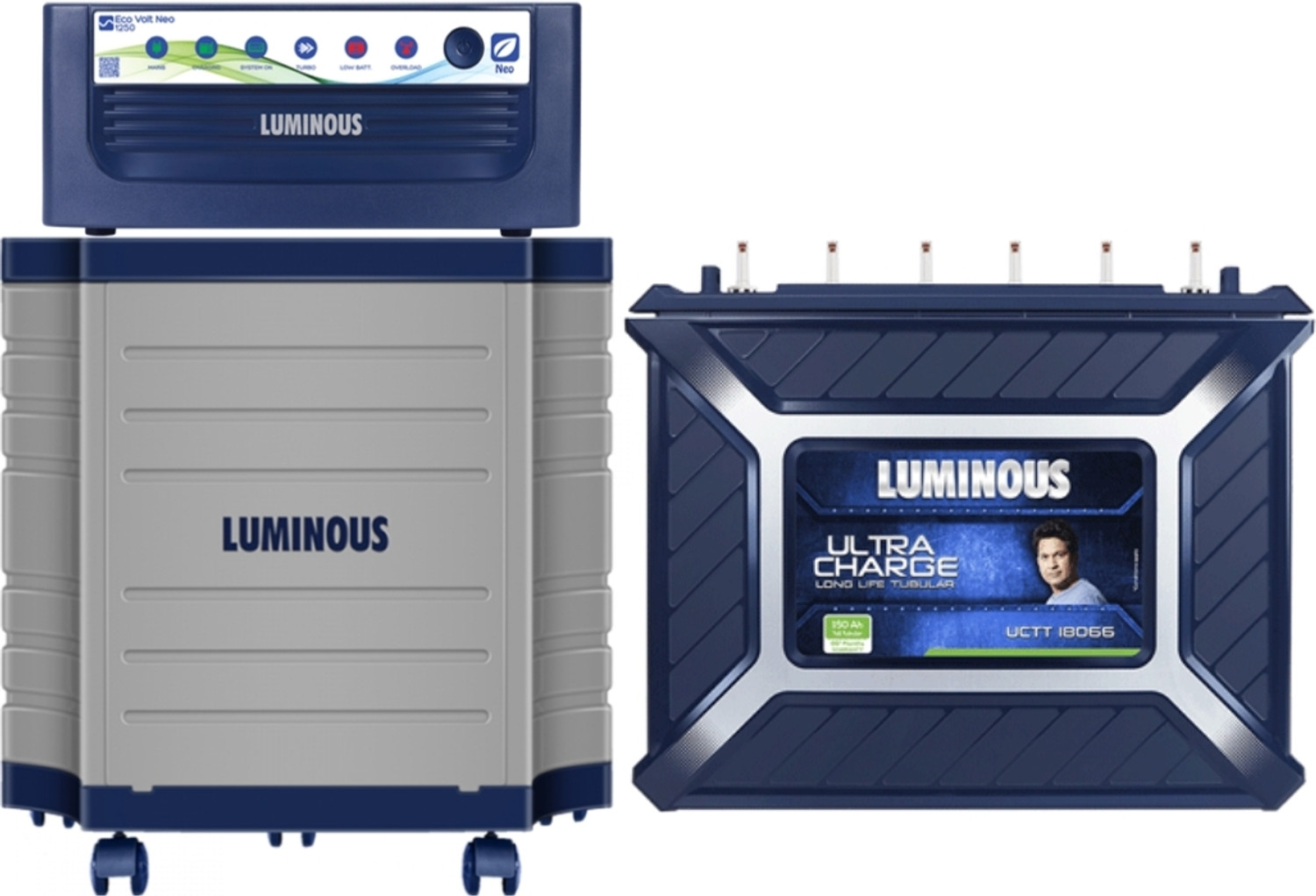 Image of LUMINOUS 66 Months Warranty Tubular Inverter Battery