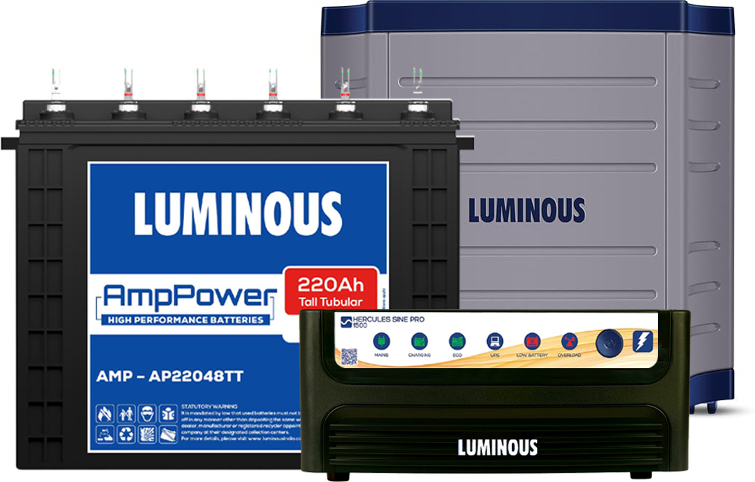 Image of LUMINOUS 48 Months Warranty Tubular Inverter Battery