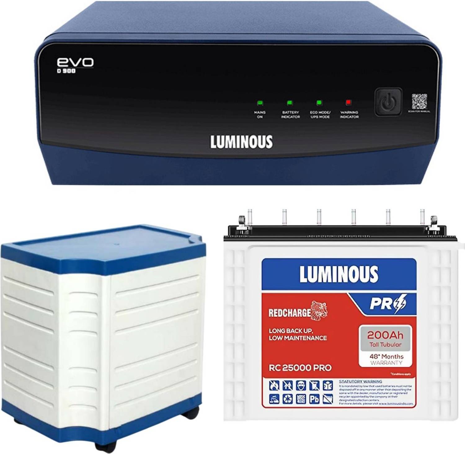 LUMINOUS 48 Months Warranty Tall Tubular Inverter Battery