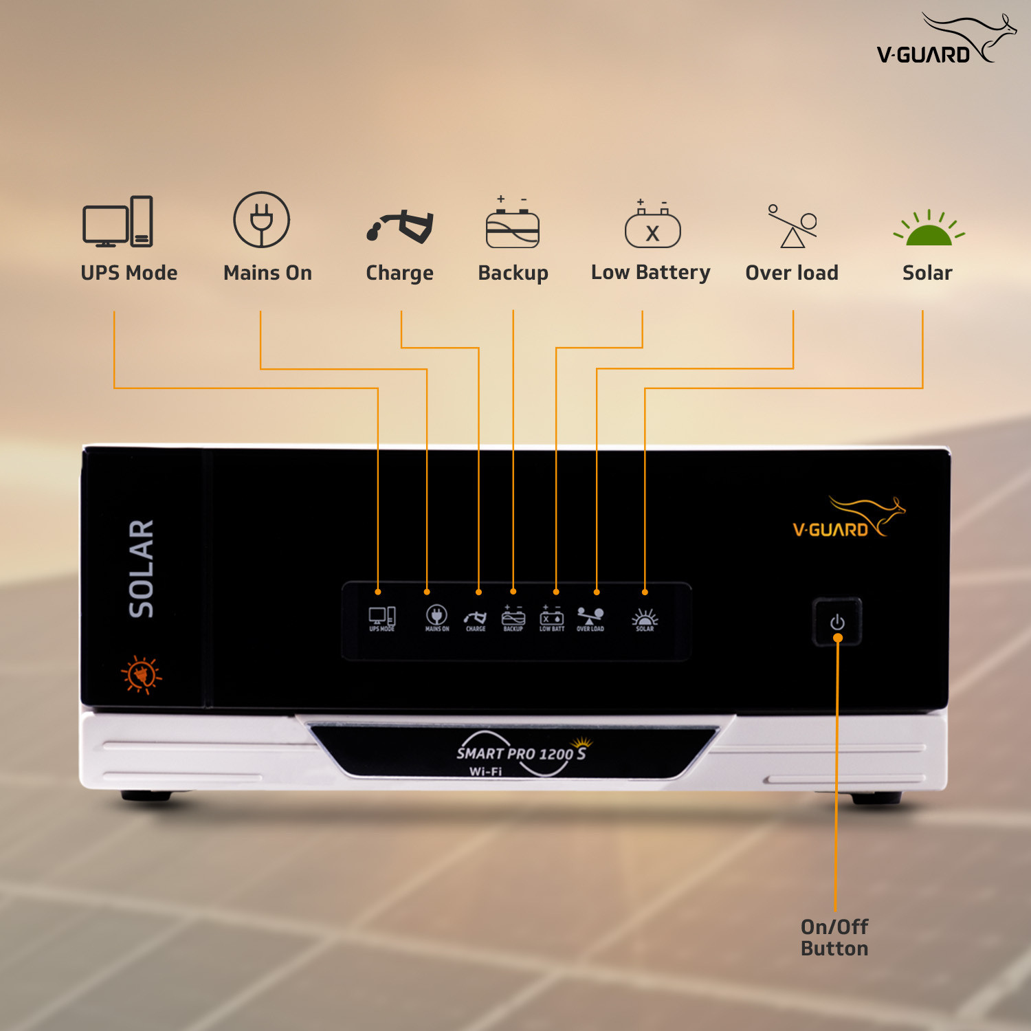 Image of V-Guard 24 Months Warranty Tubular Inverter Battery